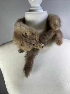 Vintage Real Fur Warp